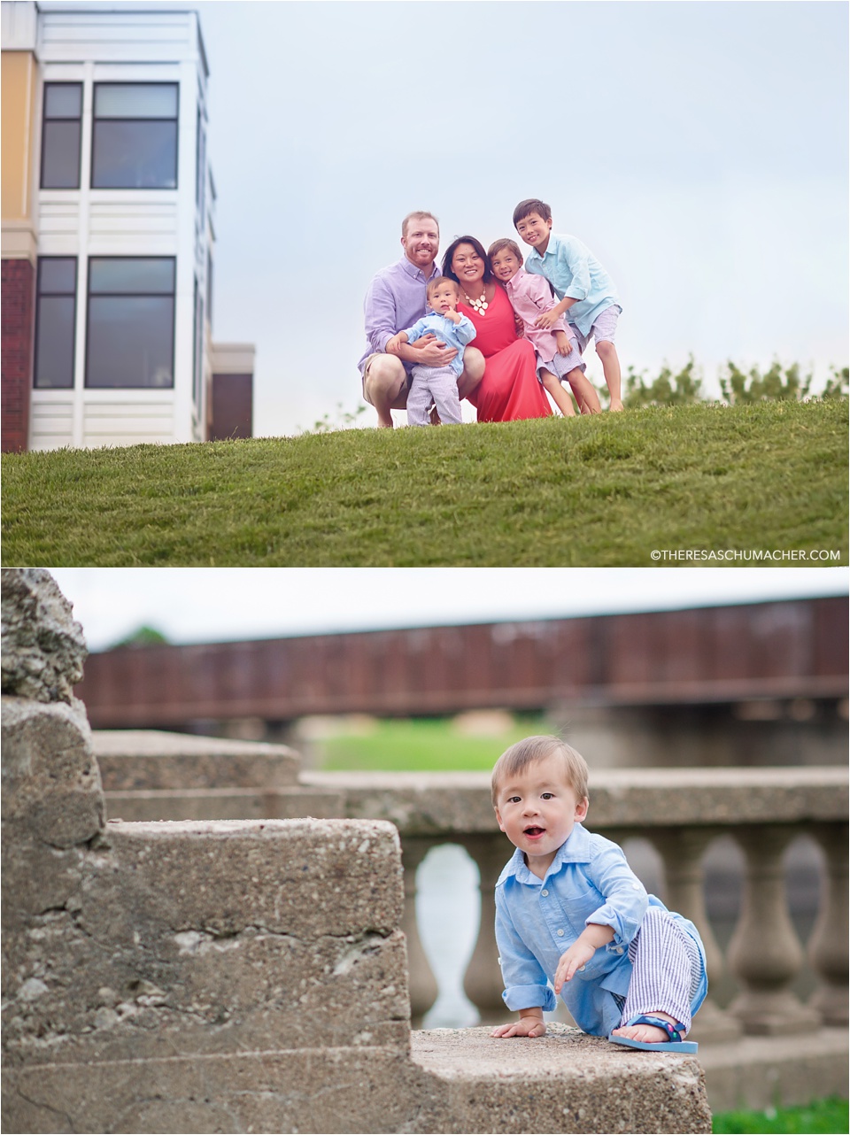 Downtown Des Moines Family | Theresa Schumacher Photography