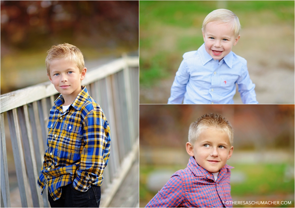 Brothers Portrait Session Des Moines Fall