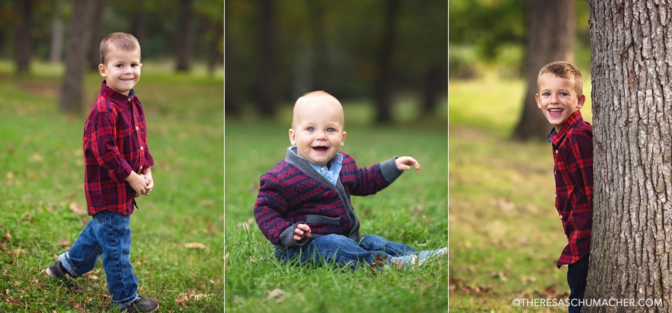 Des Moines, Fall, Brothers, Family Session, Theresa Schumacher Photography